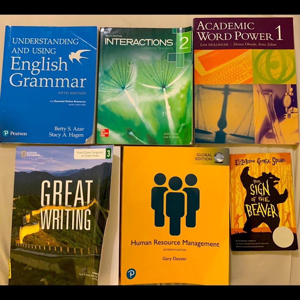 Second hand books for sell